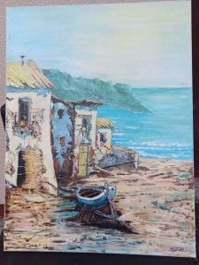 Prowansja akryl Barbara Strzała Jeziorska